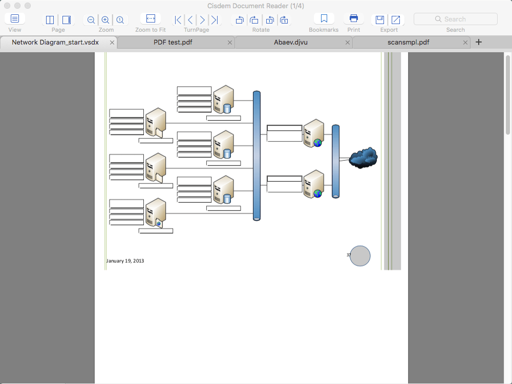 open visio file