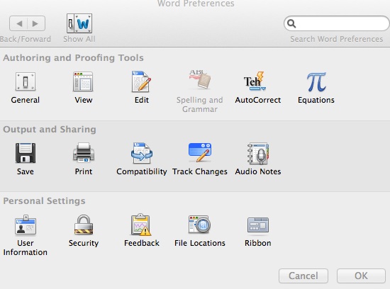 rename a document in word 2011 for mac