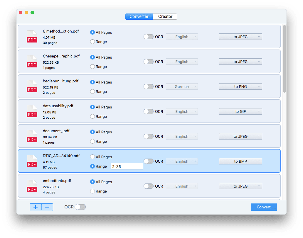 transfer pdf to jpg mac