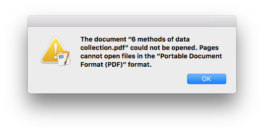 cannot open pdf on mac