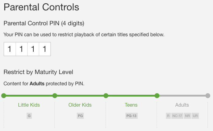 PIN protection