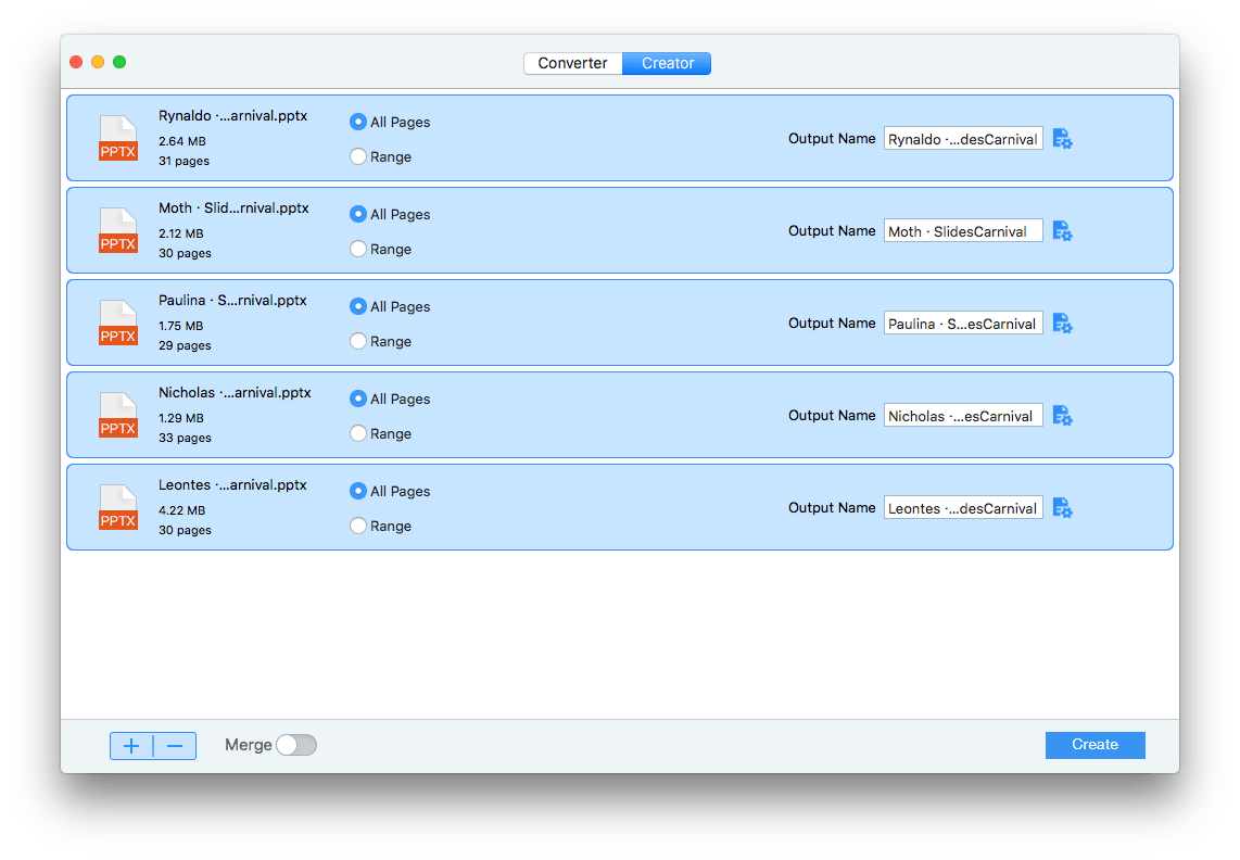 convert multiple powerpoint to mac