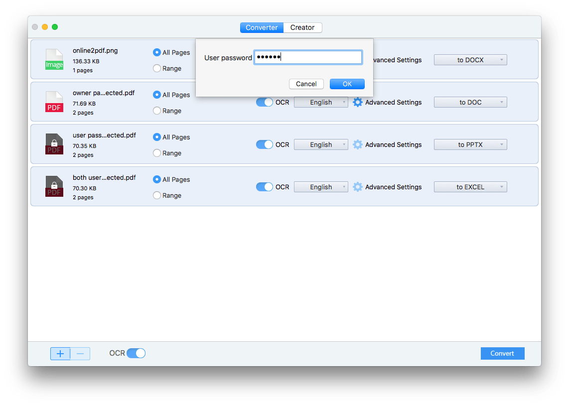 import a word file in virtaal