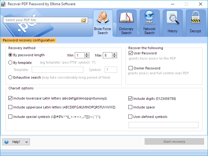 crack pdf password on windows