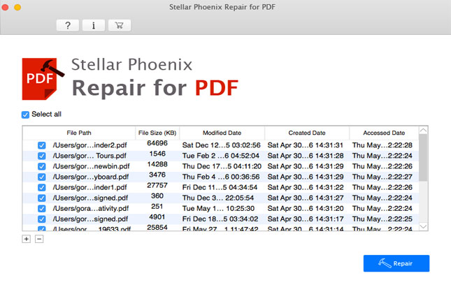 recover corrupted pdf files