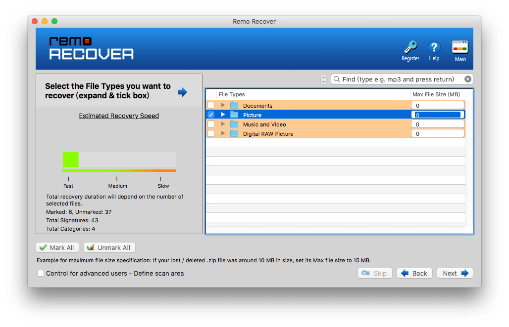 photorec recovery for mac