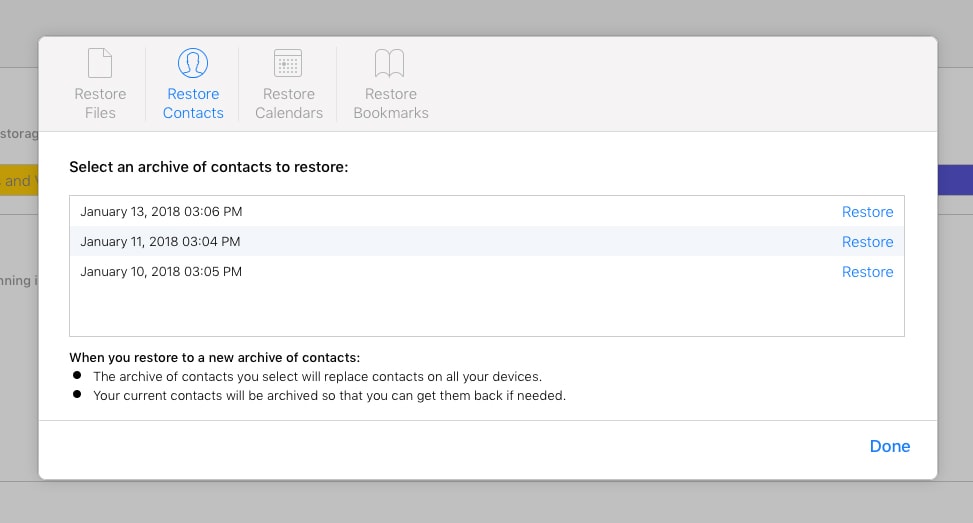 Time Machine - How To Restore Lost Contacts/Address Book? - Ask Different