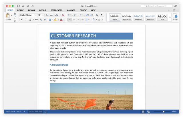 Microsoft Office 2016 Preview for Mac Now Available