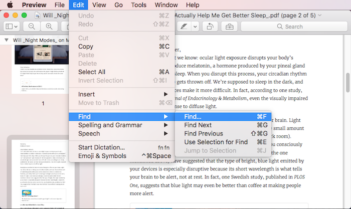 4 Ways To Search In A Pdf On Mac For Specific Word