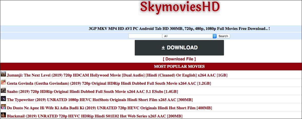 sites like filmywap 5