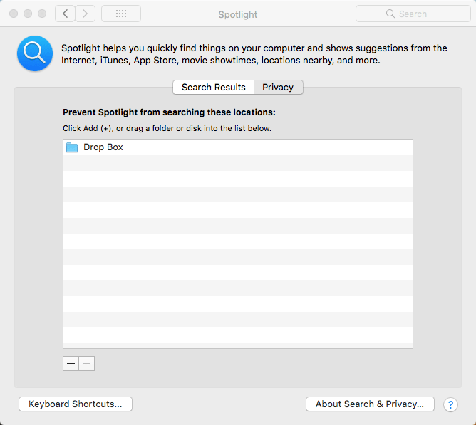 Stop Spotlight Indexing MacRumors Forums