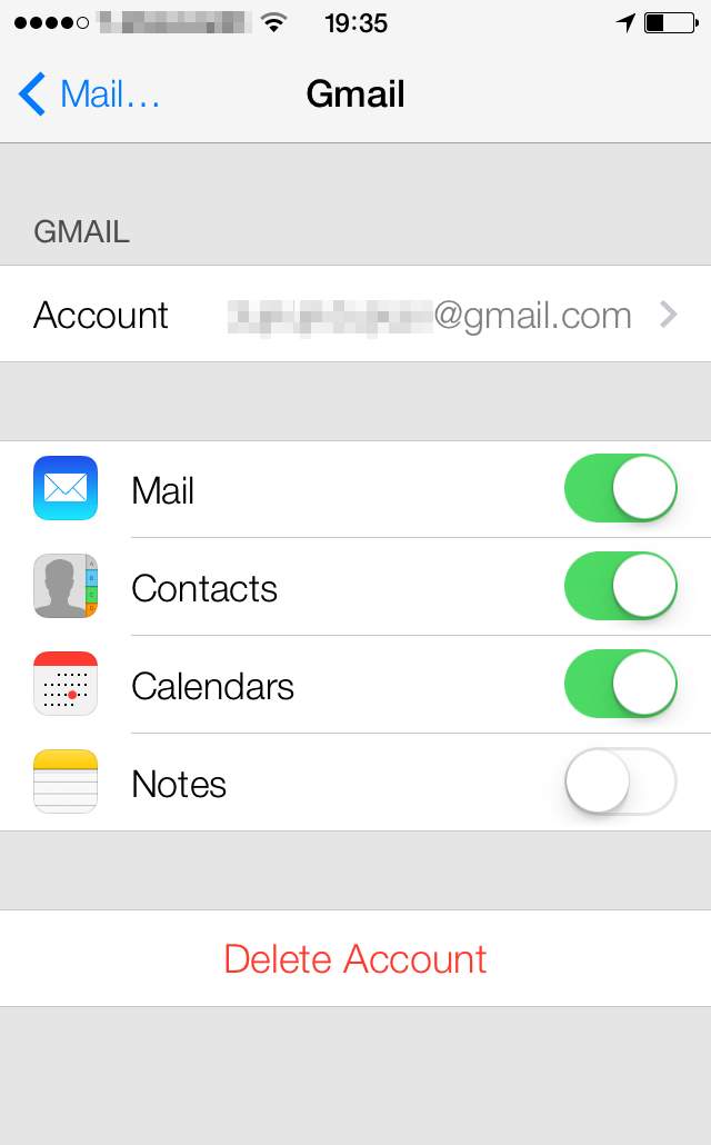 sync android contacts from gmail to iphone