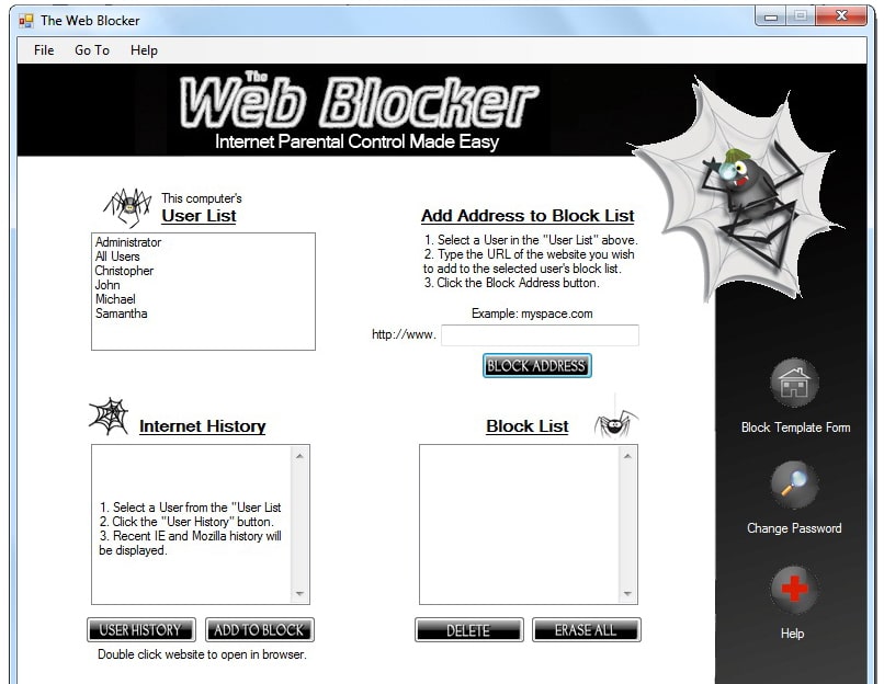 the web blocker 01