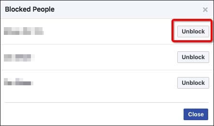 how to unblock someone on facebook 02