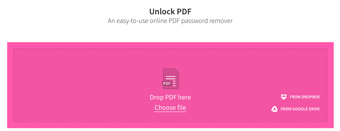 unlock pdf online