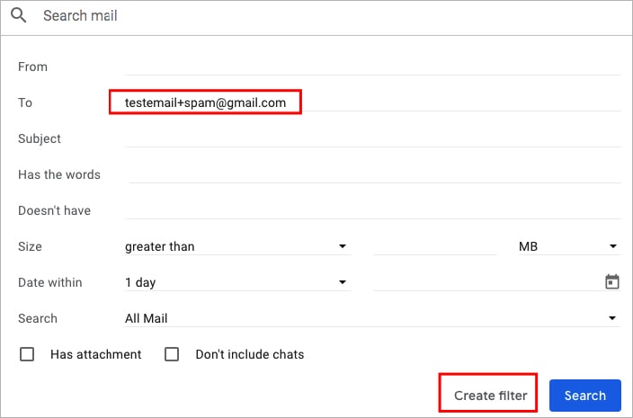 Use Gmail Aliases