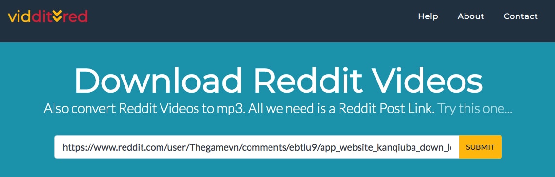 online reddit video downloader with sound 01- viddit.red