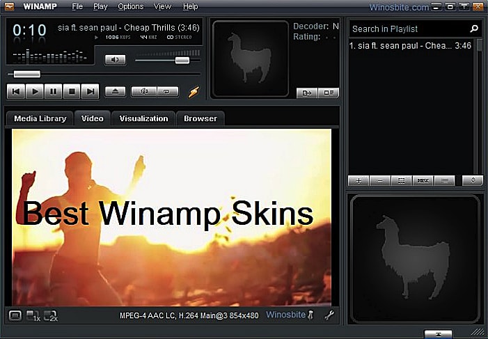 winamp for mac 10.6