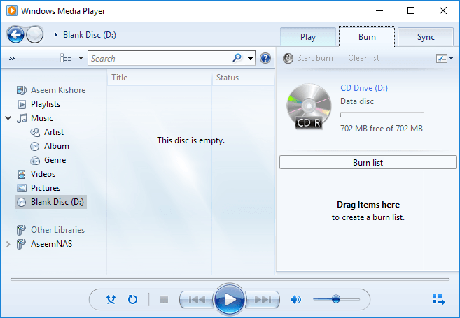 burn mp4 to dvd windows media player 