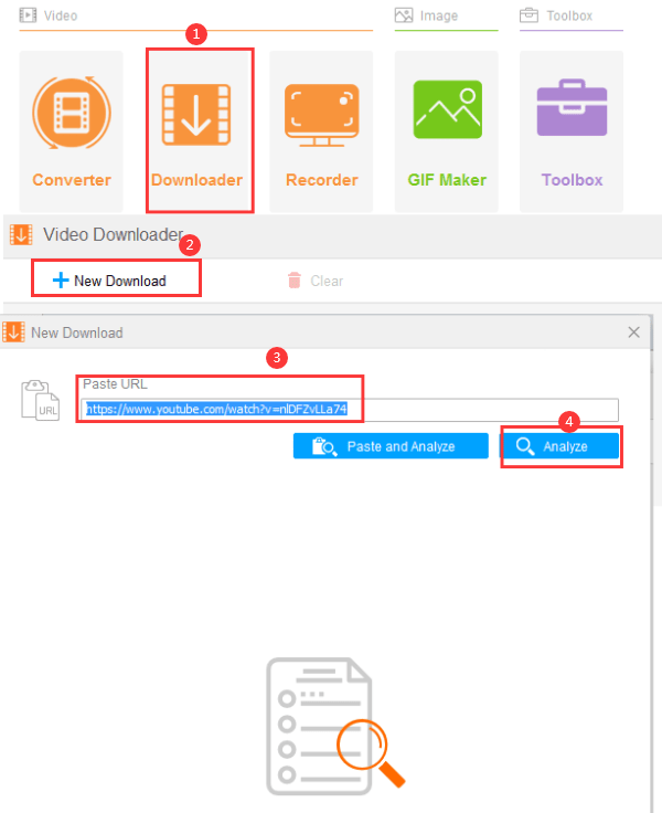 paste url to windows app