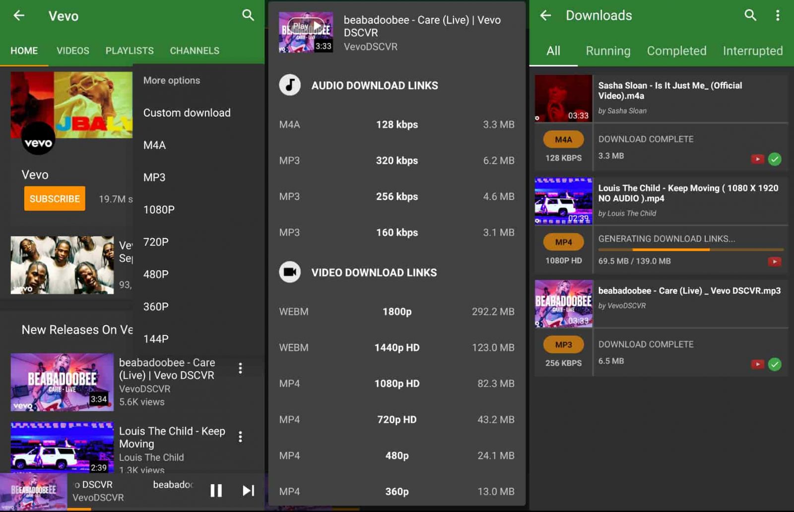 vevo video downloader android