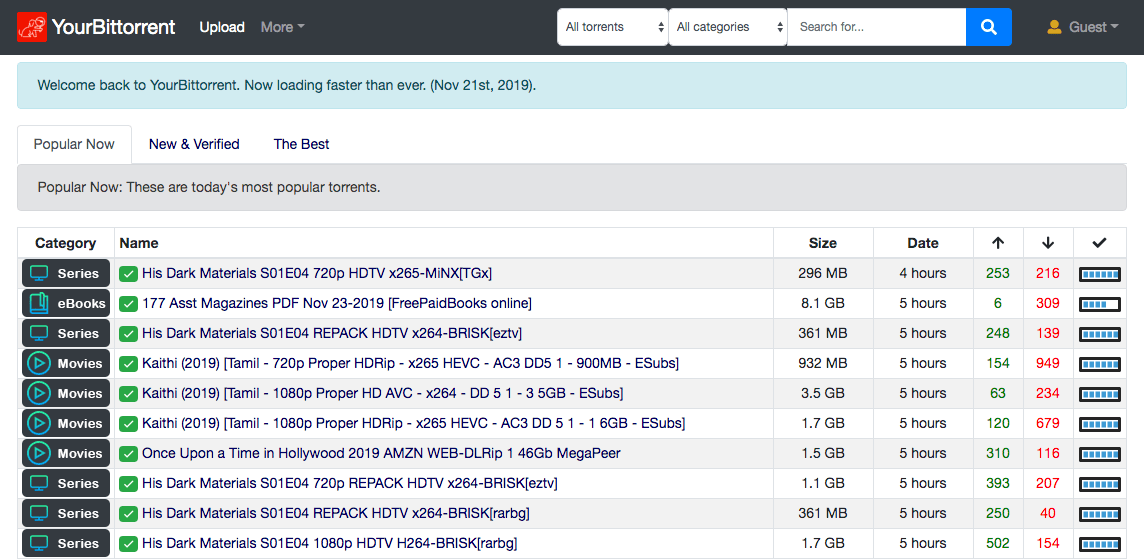 best bittorrent sites books